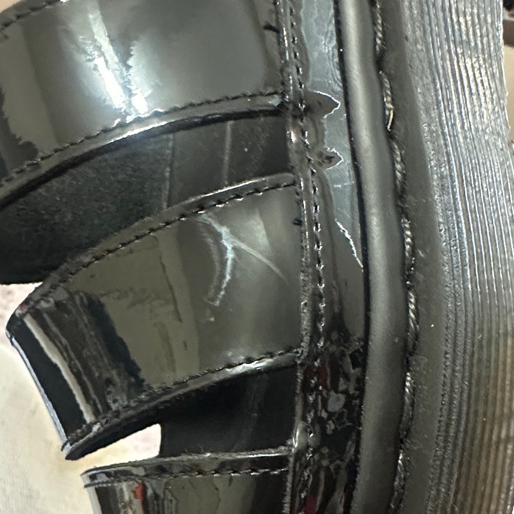 Dr. Martens Clarissa II Black Patent Leather Sandals - Picture 9 of 9